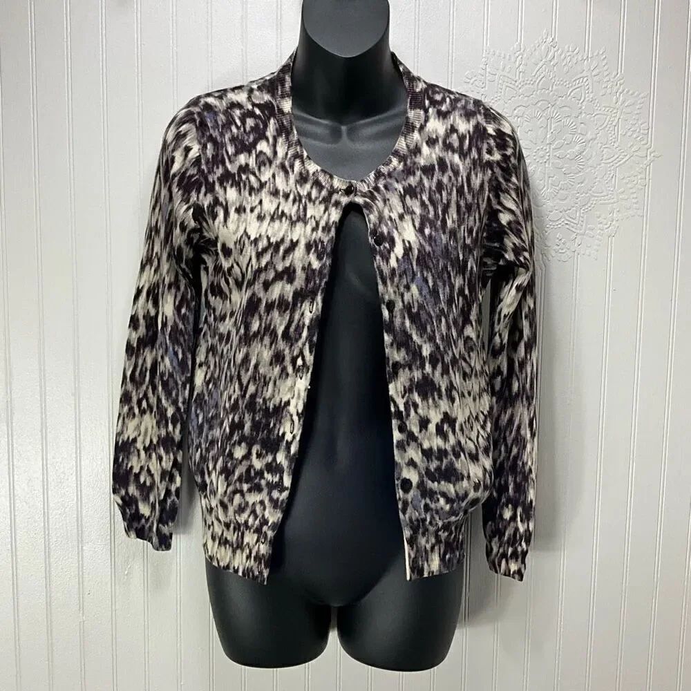 J. CREW 100% Merino Wool Cardigan